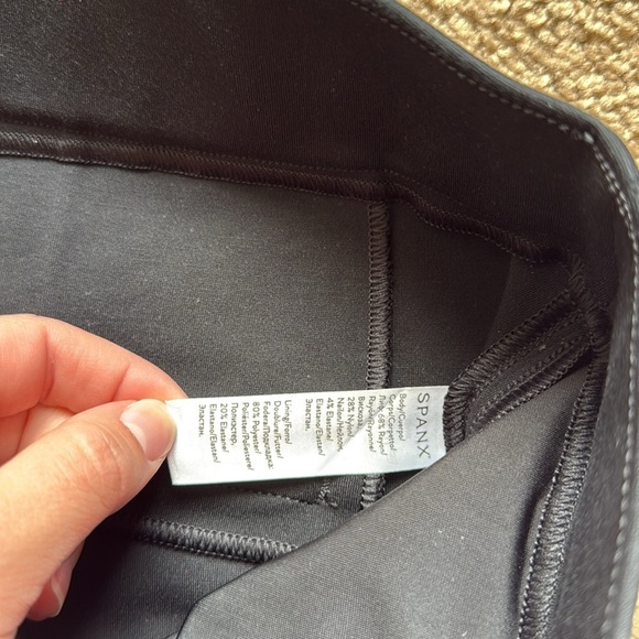 Spanx Ponte Slim Straight Dress Pant Black - Picture 5 of 11